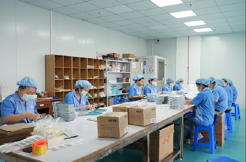 Finished packing for delivered orders